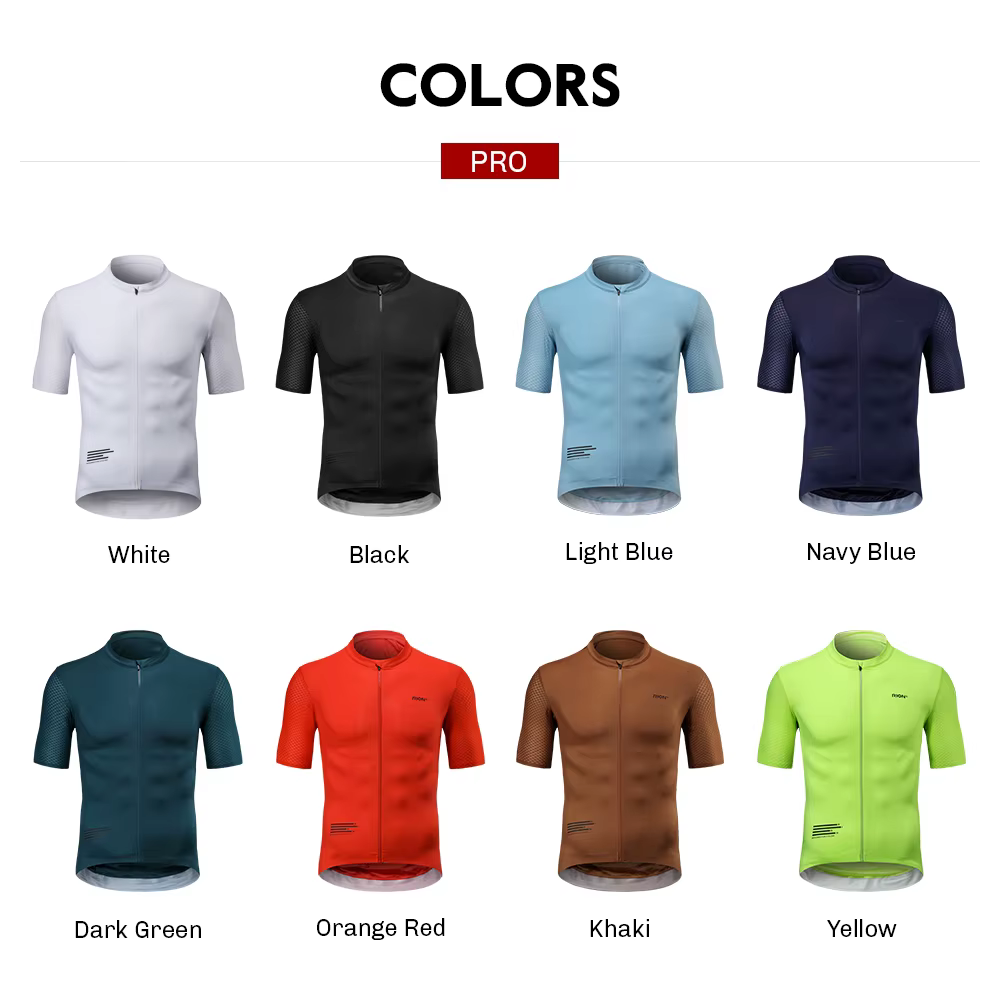 RION-Maillot de cyclisme à manches courtes VTT, T-shirt de motocross, Vêtements de sport de plein ai