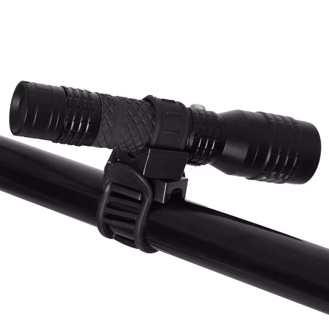 360 ° Support de variété de vélo réglable, lampe de poche de vélo, pince de torche, support de monta