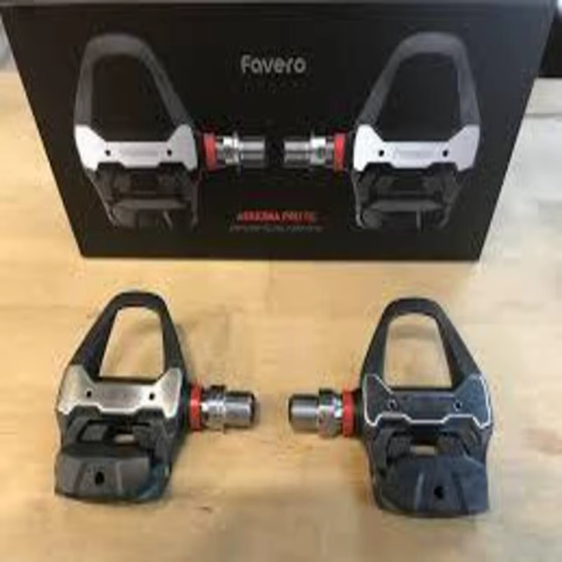 Pédales de mesure de puissance double face Favero Assioma DUO. Look Keo Cleats