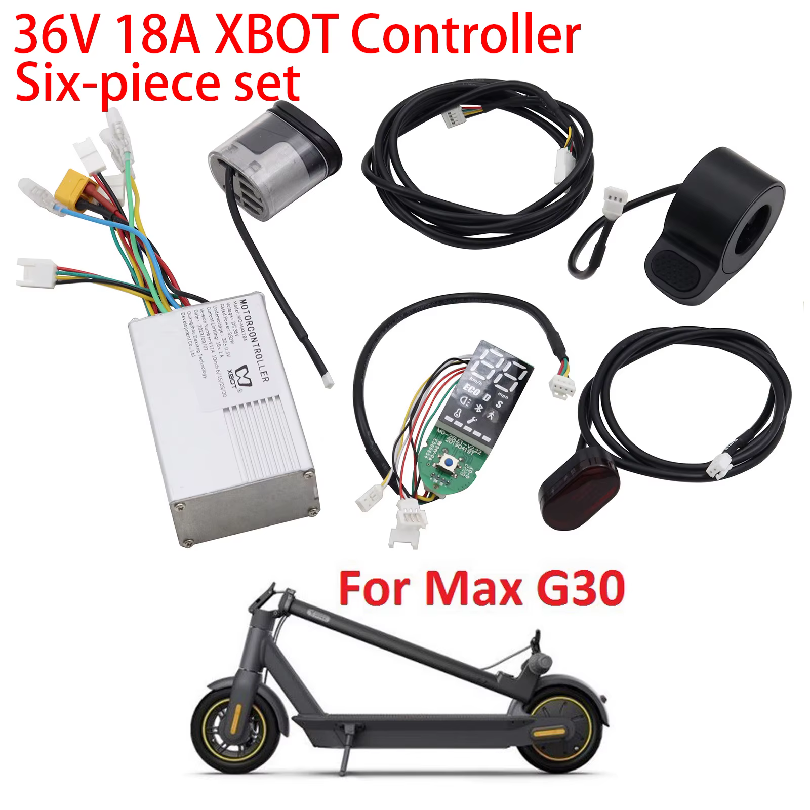 Contrôleur XBOT pour Scooter électrique G30 Max, avec application MiniRobot 36V 18a, Kit de Module d