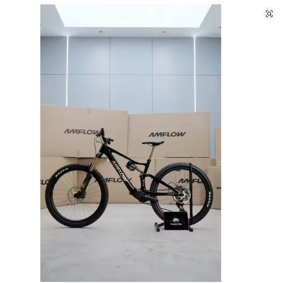 Vélo de montagne électrique en fibre de carbone segz ORIGINAL Amflo-ws – VTT électrique à suspension