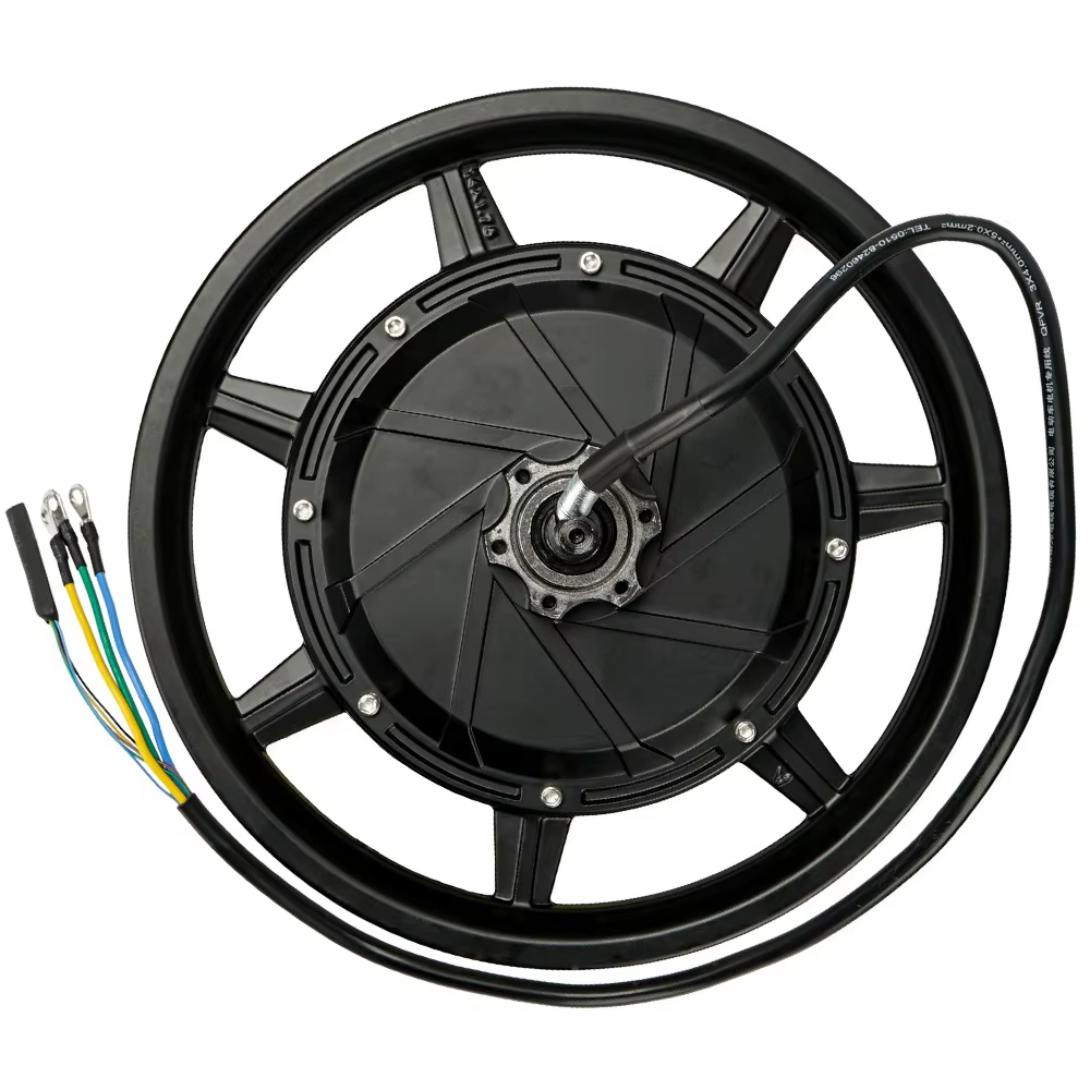 Moteur de vélo électrique 14 pouces 48V 72V 3500W 5000W DC moteur sans brosse adapté au Scooter élec