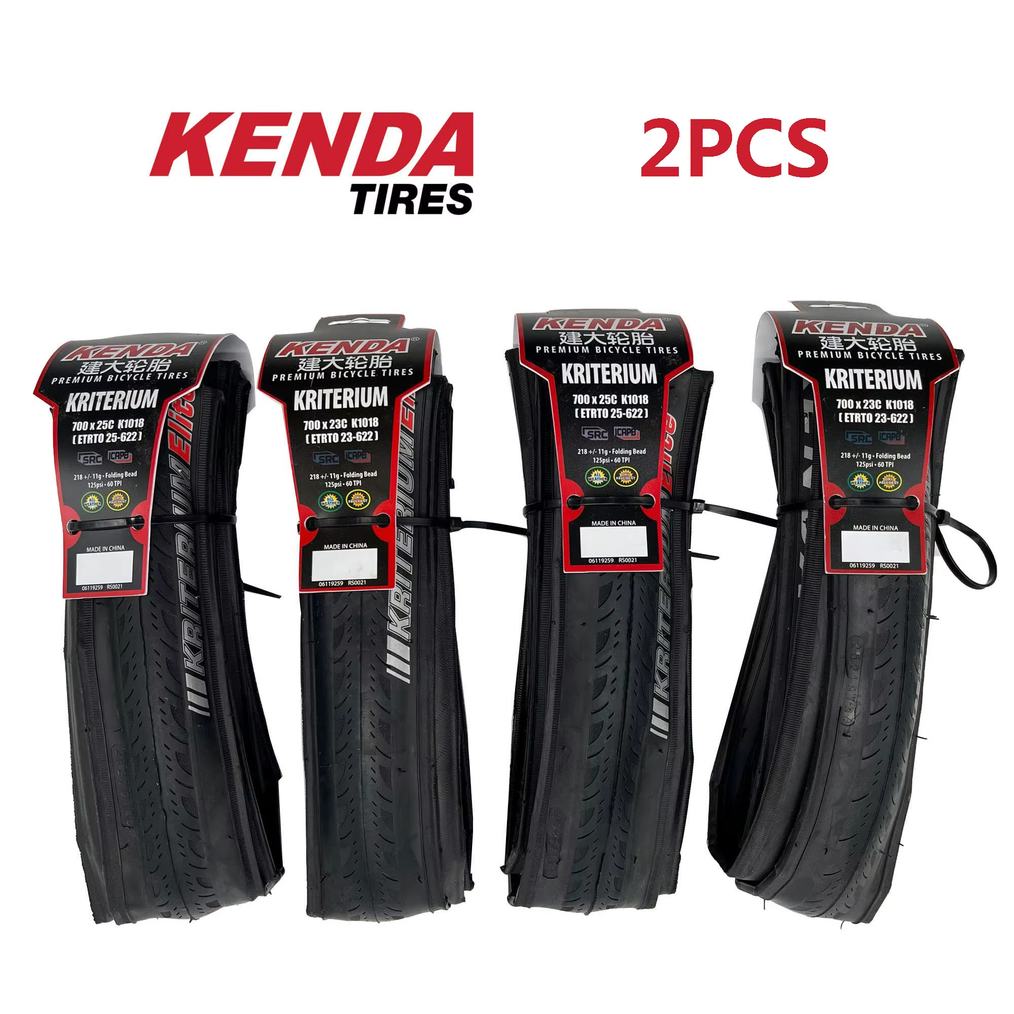 2 pièces nouveau KENDA KRITERIUM (K1018) pneus de vélo 700x23c 700x25c pneu de vélo de route 25-622