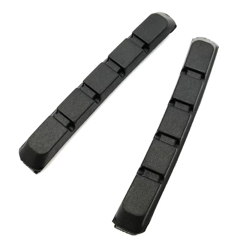 1 paire de plaquettes de frein durables pour vélo, vtt, route, cyclisme, support de freinage en form