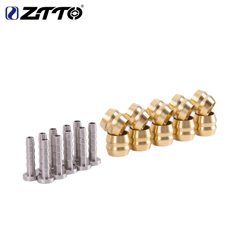 ZTTO – insert de connecteur de vélo vtt et ensemble d'olive pour pièces de vélo de montagne, tuyau d