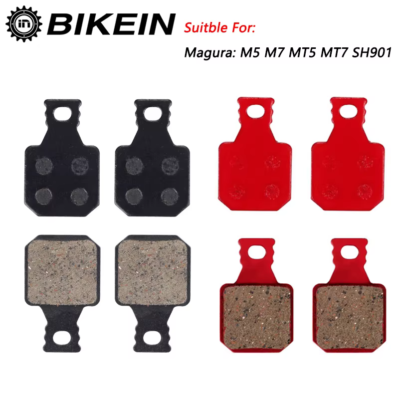 BIKEIN 4 paires de plaquettes de frein hydrauliques pour vélo de montagne pièces de vélo vtt pour Ma