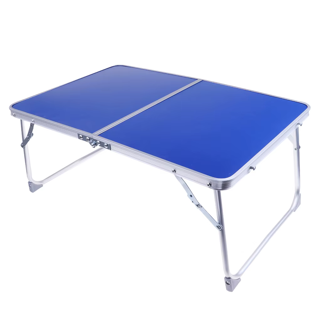 Table pliante de camping en aluminium portable, lit de service petit-déjeuner, table de pique-nique 
