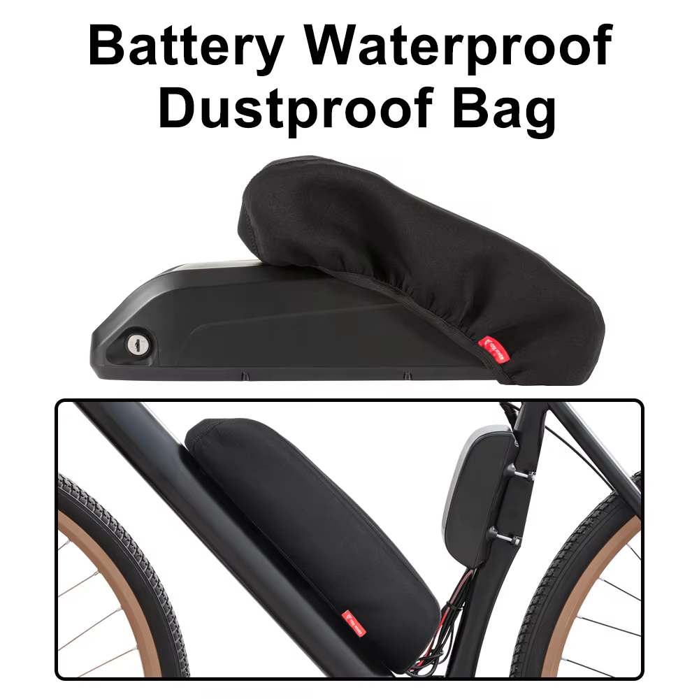 Sac élastique étanche et anti-poussière, Standard, moyen, grande taille, pour batterie de vélo élect