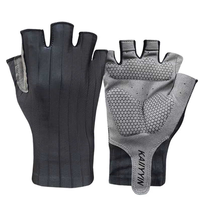 Nouveau Pro Aero Bike Team gants de cyclisme demi doigt en plein air vélo de route Sport gants homme