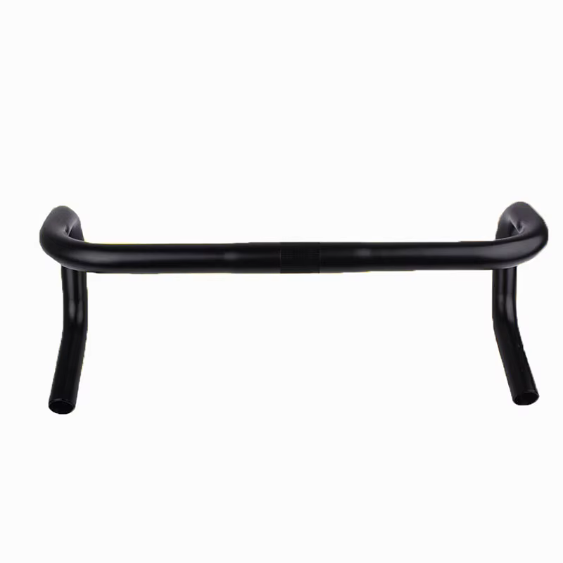 Guidon incurvé pour vélo de route en alliage d'aluminium 25.4x420mm, guidon de course en arc, access