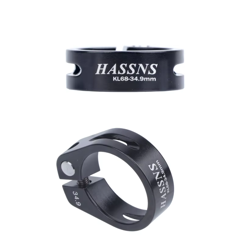 HASSNS Collier de fixation de tige de selle de vélo 31.8/34.9MM pour VTT à tige télescopique 27.2/28