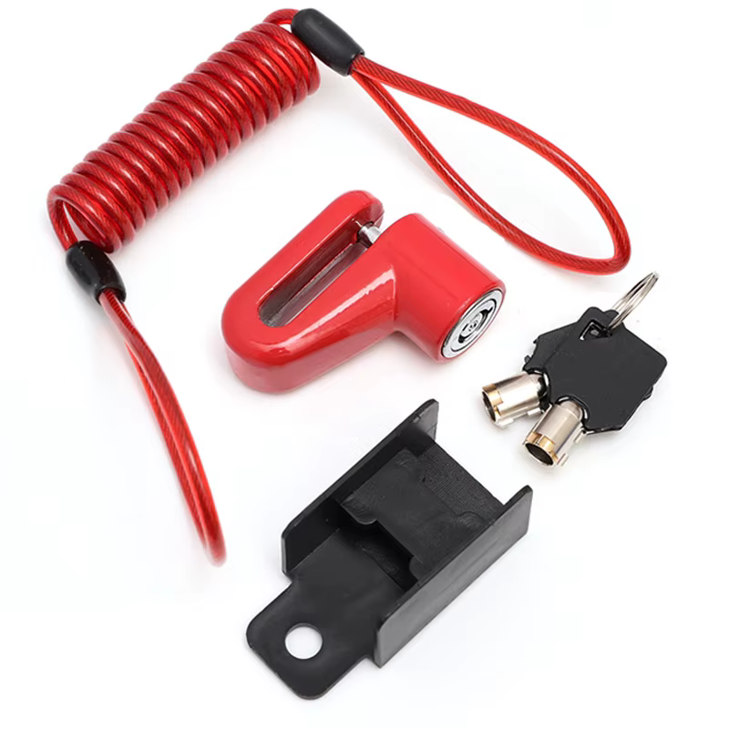 Verrouillage des freins à disque avec fil d'acier pour Scooter électrique Xiaomi M365 1S Pro, protec