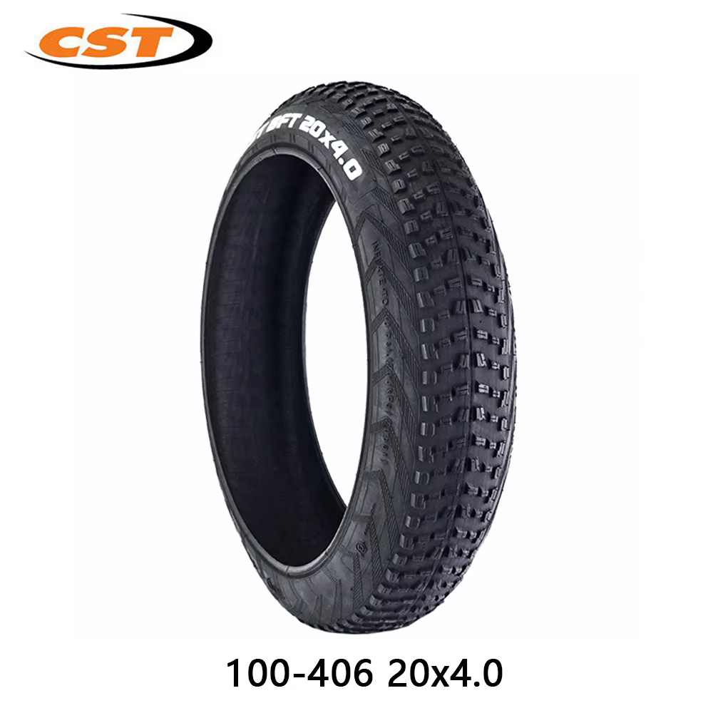 CST 20 pouces 100-406 20x4.0 gros pneu électrique motoneige plage vélo pneu vtt vélo avant roue arri