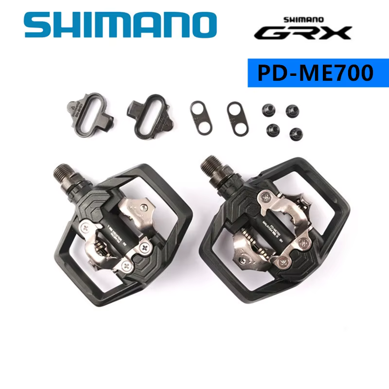 SHIMANO GRX PD ME700 SPD Trail pédale Stable réglable pour Enduro vtt VTT vélo noir avec Surface lar