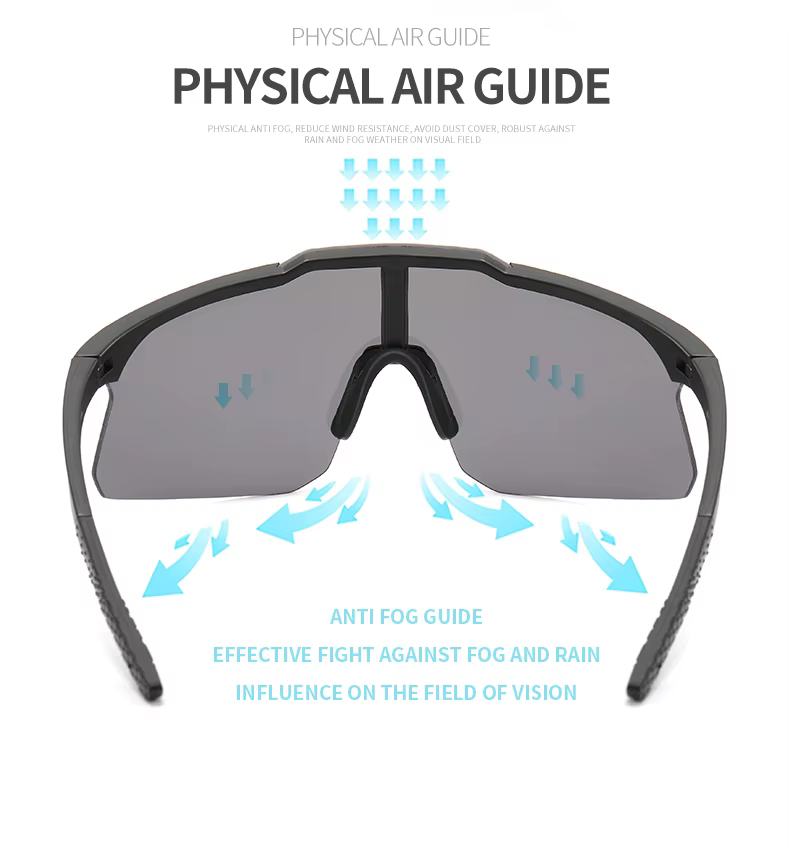 Lunettes de cyclisme Sports de plein air UV400 lunettes de soleil de vélo pour hommes femmes vélo de