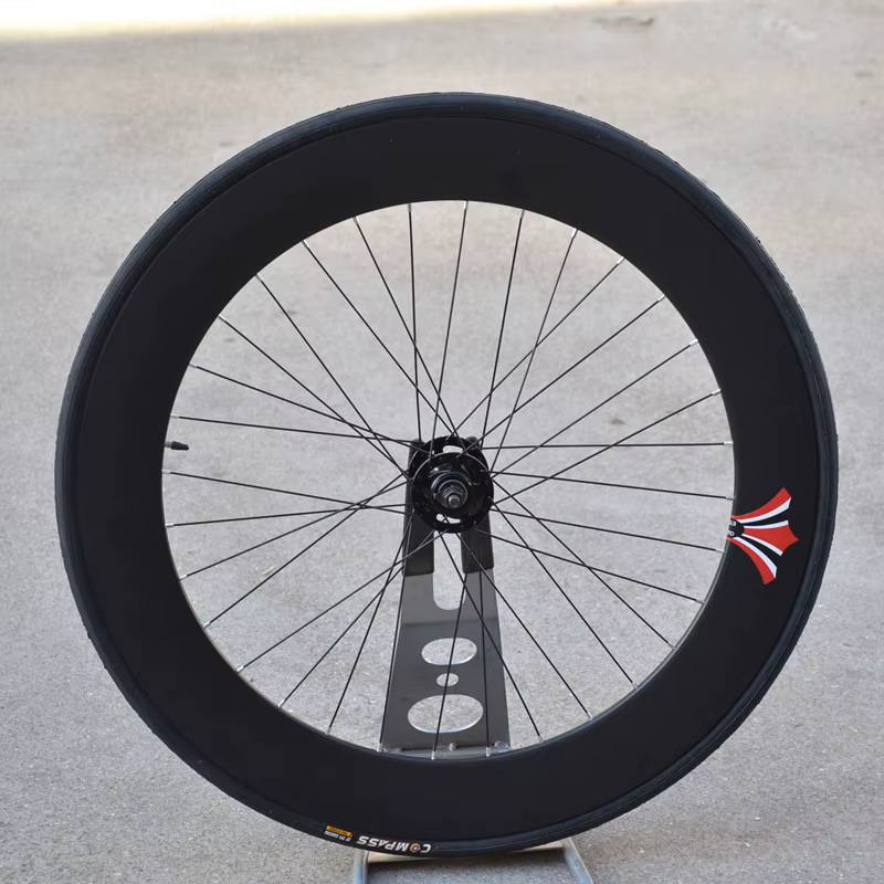 Roues de vélo de course à pignon fixe en alliage d'aluminium, 70MM, 700C