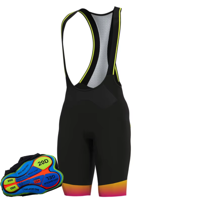 20D Gel épais antichoc Pad cyclisme cuissard hommes hommes cyclisme Shorts 6 heures Ride Pro Lycra h