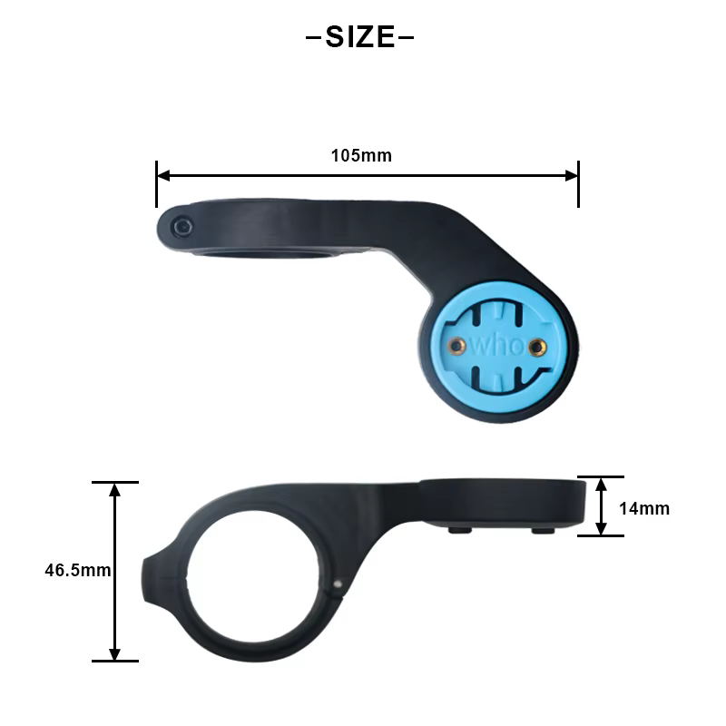 Support d'ordinateur de vélo de route et vtt, support de compteur de vitesse pour Garmin/Bryton/Waho