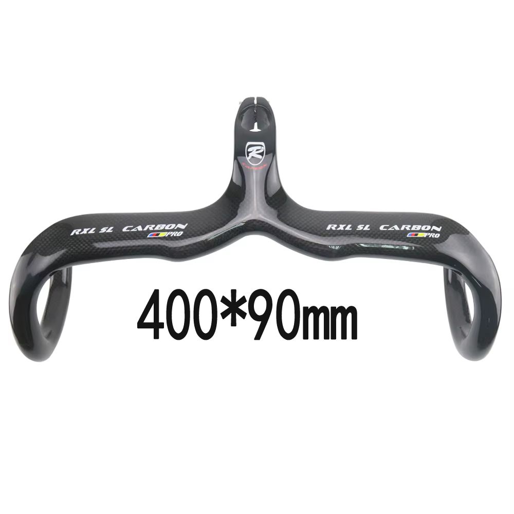 Guidon de vélo en carbone intégré RXL SL, barre de vélo de route, accessoires de vélo de course, 28.