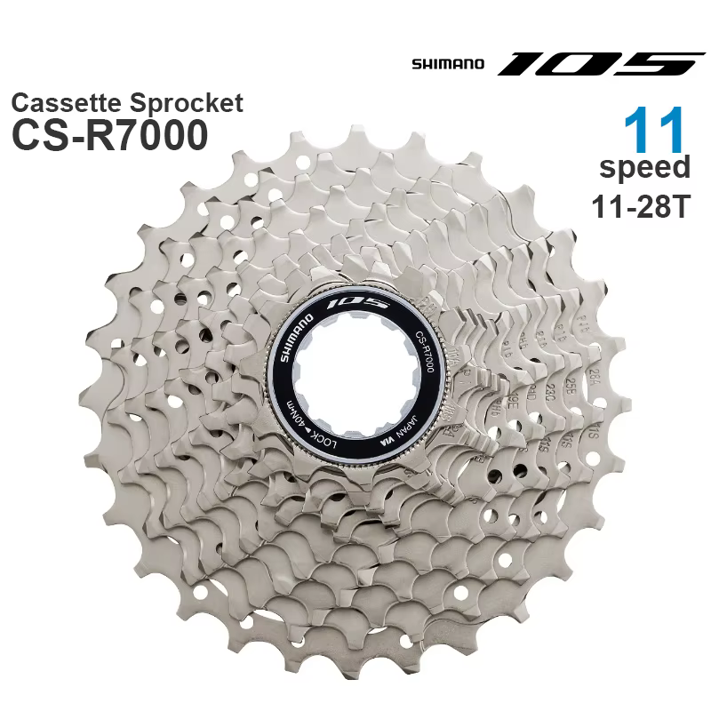 SHIMANO 105 R7000 11v pignon de Cassette CS-R7000 CS-HG700-11 11 vitesses 11-34T 11-28T 11-30T 11-32