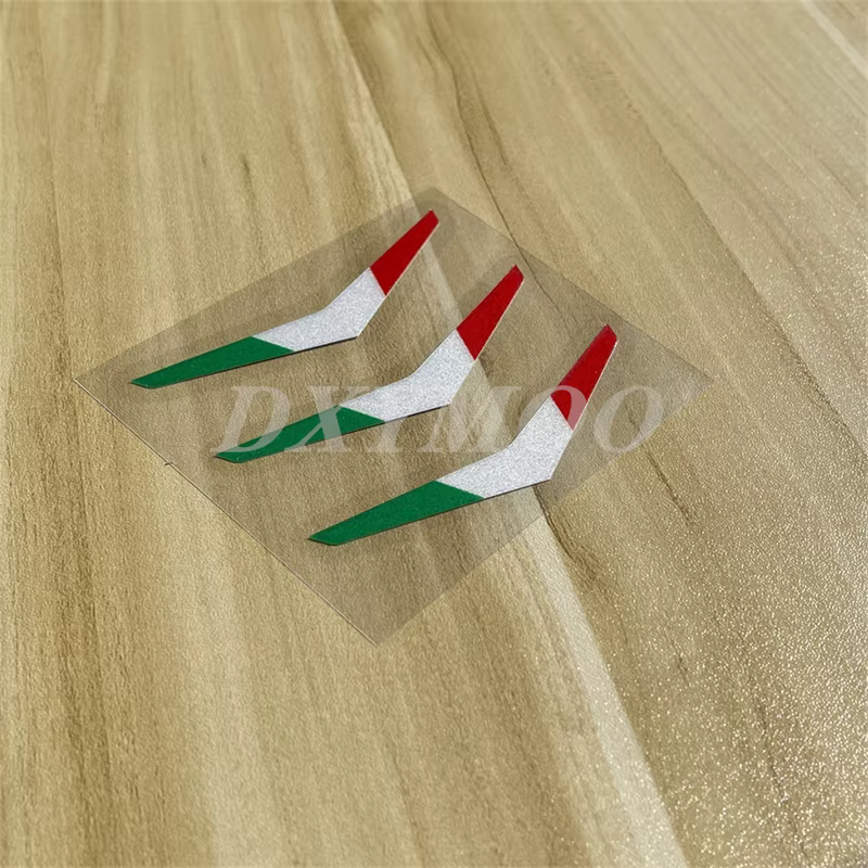 Autocollants drapeau National d'italie pour moto et vélo, accessoires réfléchissants de décoration e