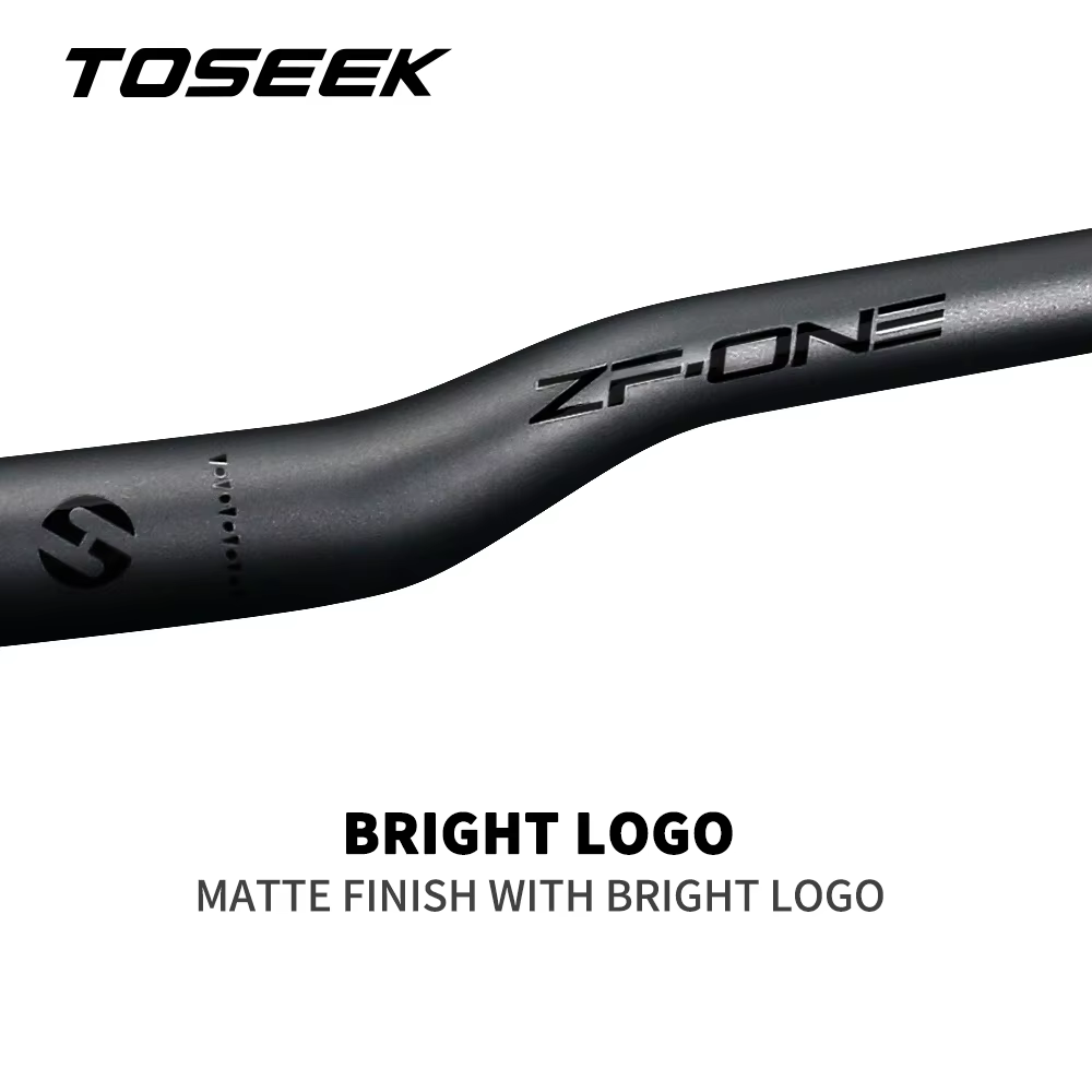 TOSEEK ZF-ONE vtt guidon de vélo en carbone guidon 31.8*580-720/740/760mm guidon noir mat pour acces