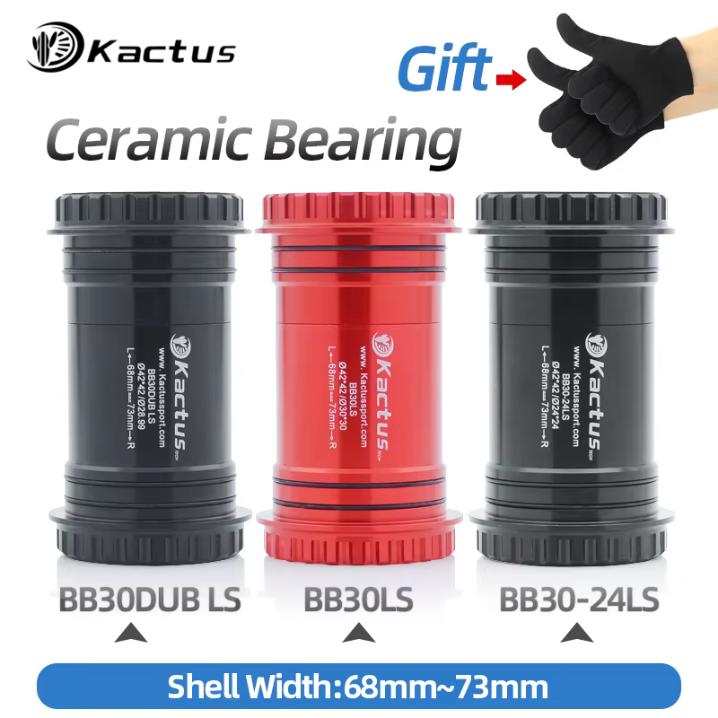 Support inférieur de vtt, roulement en céramique BB30/24/BB30DUB sur arbre de verrouillage, presse a