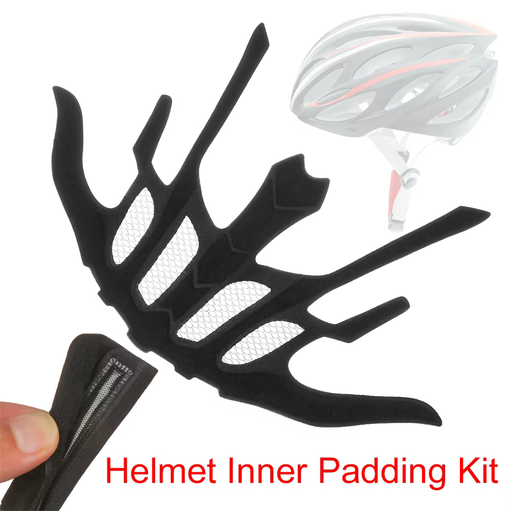 Kit universel de rembourrage intérieur en forme de chauve-souris pour casque, coussinets de rechange