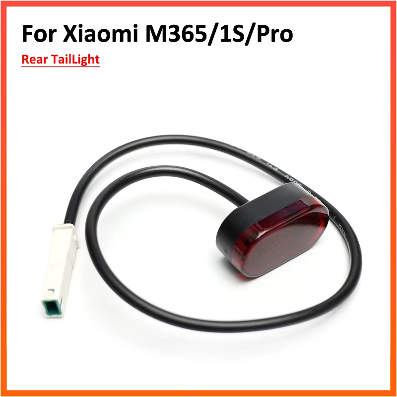 Feu arrière pour Scooter électrique Xiaomi M365, 1S Pro 2, avertissement de sécurité pour Skateboard