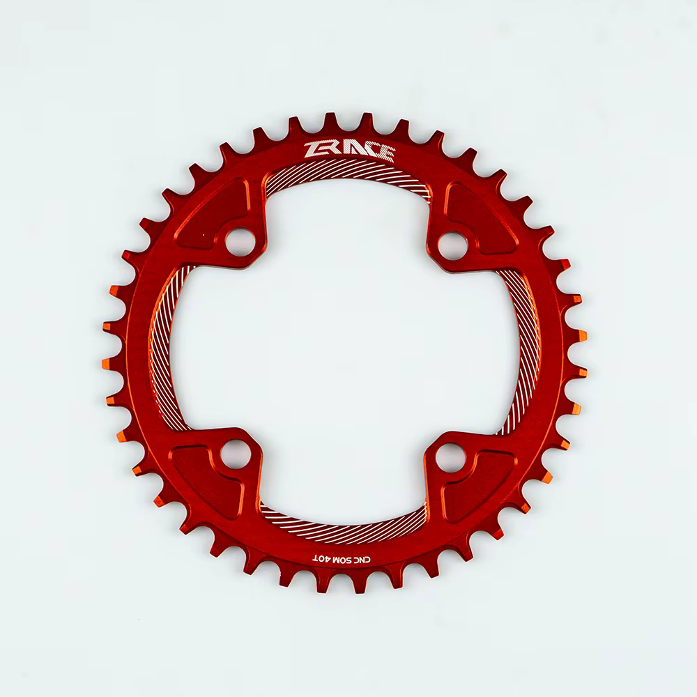 Plateaux de chaîne ZRACE 40T/42T/44T/46T/48T/50T/52T BCD104, dents étroites AL7075 CNC, VTT/Route/Vé