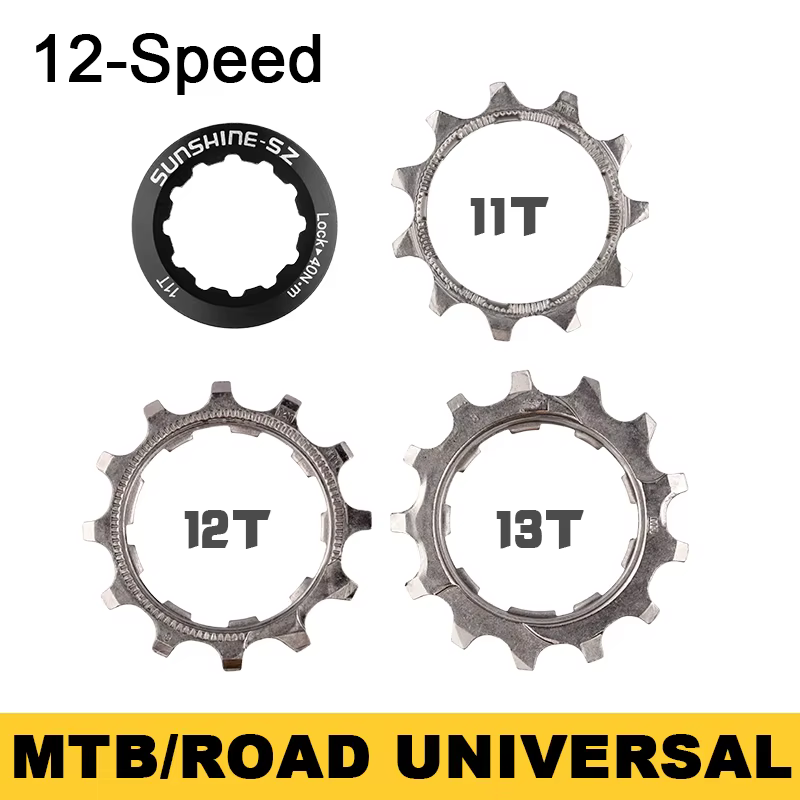 Roue libre de vélo de route et vtt, 8 9 10 11 12 vitesses 11T 12T 13T, pignons de Cassette, accessoi