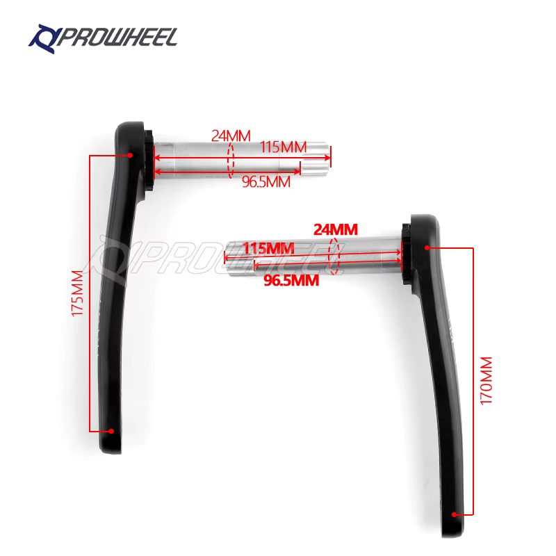 PROWHEEL-Pédalier MPX11, 170mm 175mm, 8/9/10/11/12 vitesses, support astronomique BB pour pignon SRA