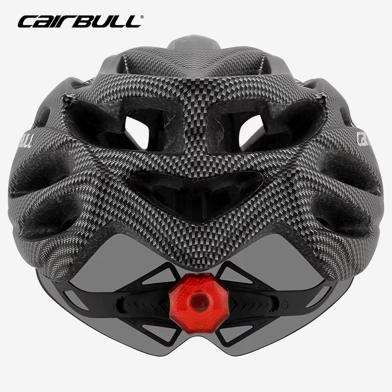 Casque de cyclisme léger route vtt VTT vélo Led casque L pour hommes femmes visoré casque de vélo Ca