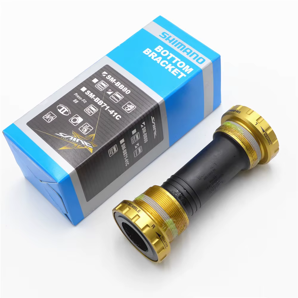 Shimano – support de pédalier fileté Saint SM-BB80 pour vtt, 68/73mm, 83mm