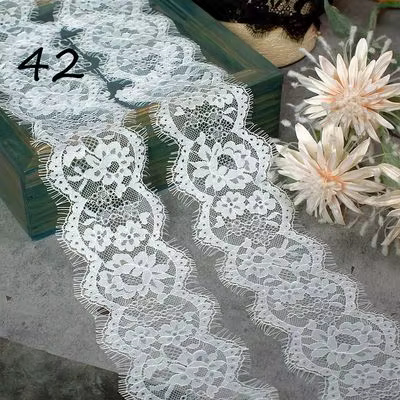 Accessoires en dentelle blanche pour décoration de sous-vêtements, coiffure faite à la main, ceintur