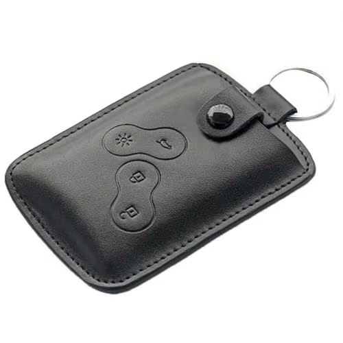 Housse de protection pour clé de voiture en cuir véritable, nouvelle mode, sac pour Renault Scenic a