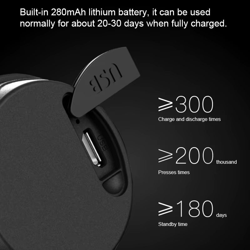 Sonnette électrique de vélo, Rechargeable par USB, pour vtt, Scooter, vélo de route, klaxon de guido