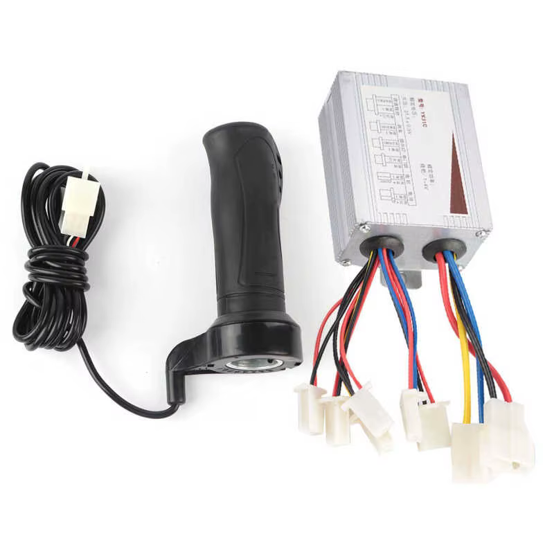 Kit de poignées d'accélérateur pour moteur de vélo électrique, contrôleur de vitesse brossé, accesso