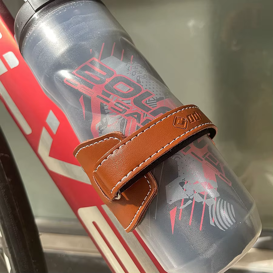 ODI porte-bidon de vélo 53g rétro peau de vache en alliage d'aluminium largeur réglable porte-gobele