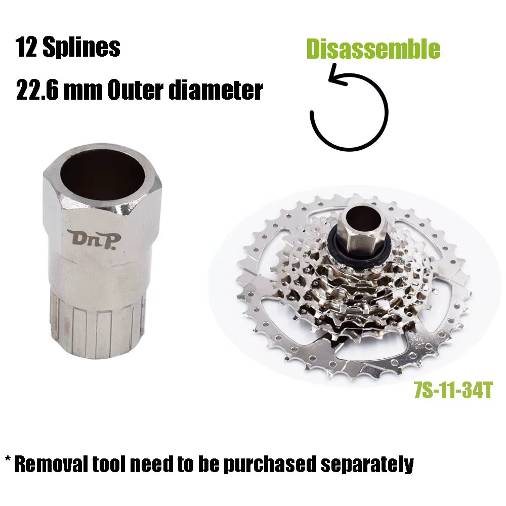 DRIFT MANIAC – roue libre à 7 vitesses, 11-34T 7 Spd, pignon pour vélo électrique