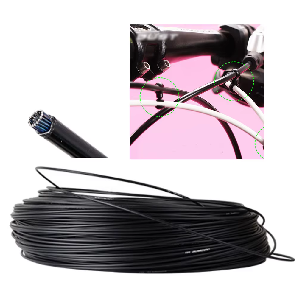 Boîtier extérieur de câble de frein de vélo 5/4mm, accessoire de revêtement de manchon de fil de lig