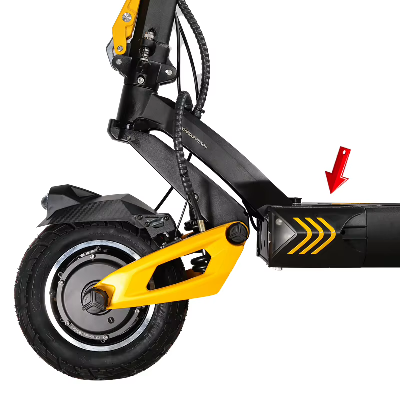 Couvercle latéral de pont d'origine VSETT pour Scooter électrique VSETT 10 +, Protection en plastiqu