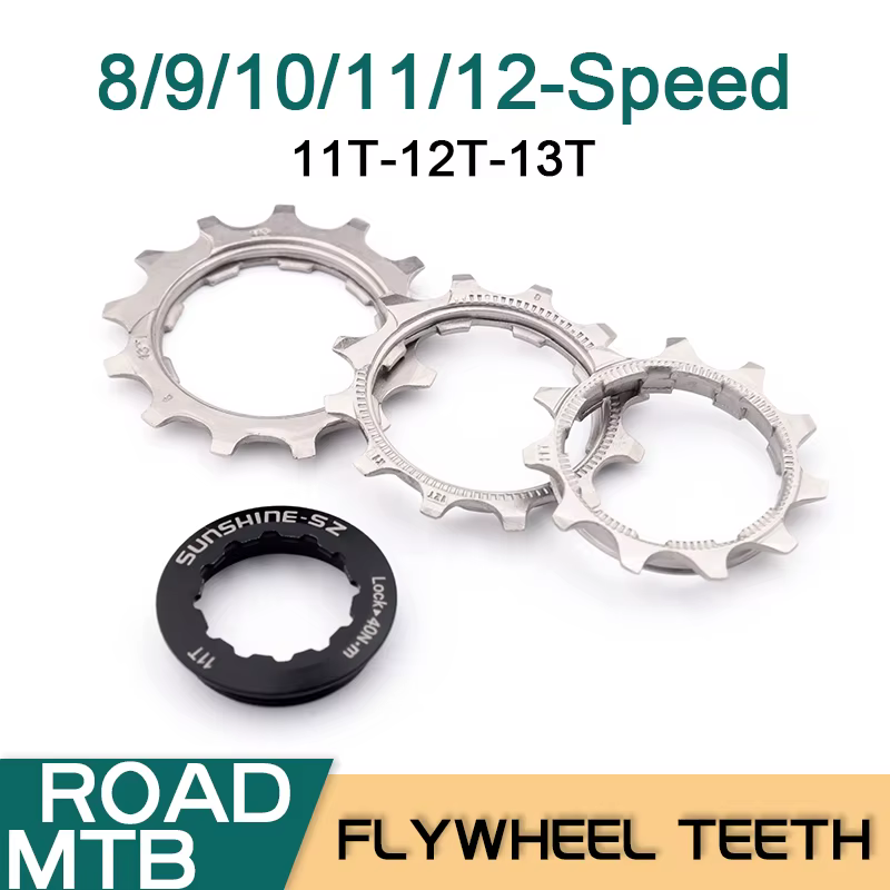 Roue libre de vélo de route et vtt, 8 9 10 11 12 vitesses 11T 12T 13T, pignons de Cassette, accessoi