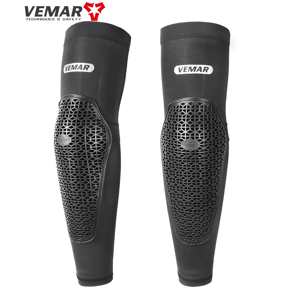 VEMAR respirant Anti-chute Moto genouillères haute élasticité Motocross genouillère DH vtt cyclisme
