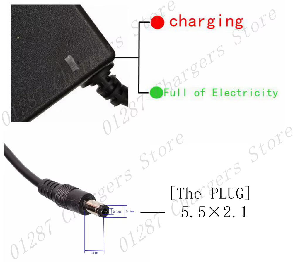 Chargeur 42V 1.5A, entrée 100-240 VAC, chargeur lithium Li-ion Li-poly pour vélo électrique 10Series