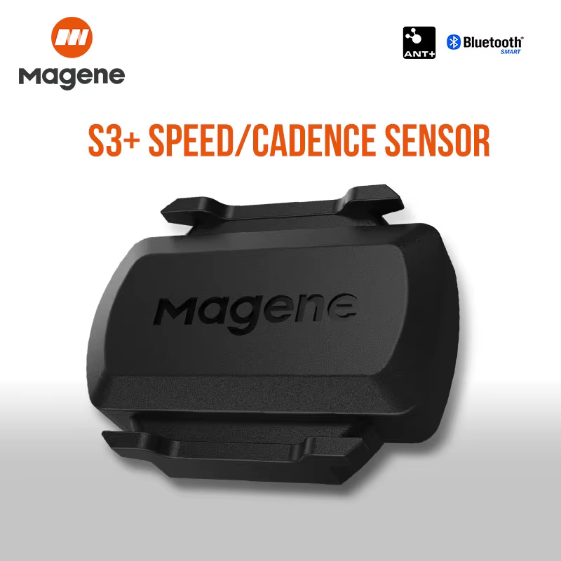Magene – capteur de Cadence S3 +, compteur de vitesse, Bluetooth ANT +, Compatible avec ordinateur d