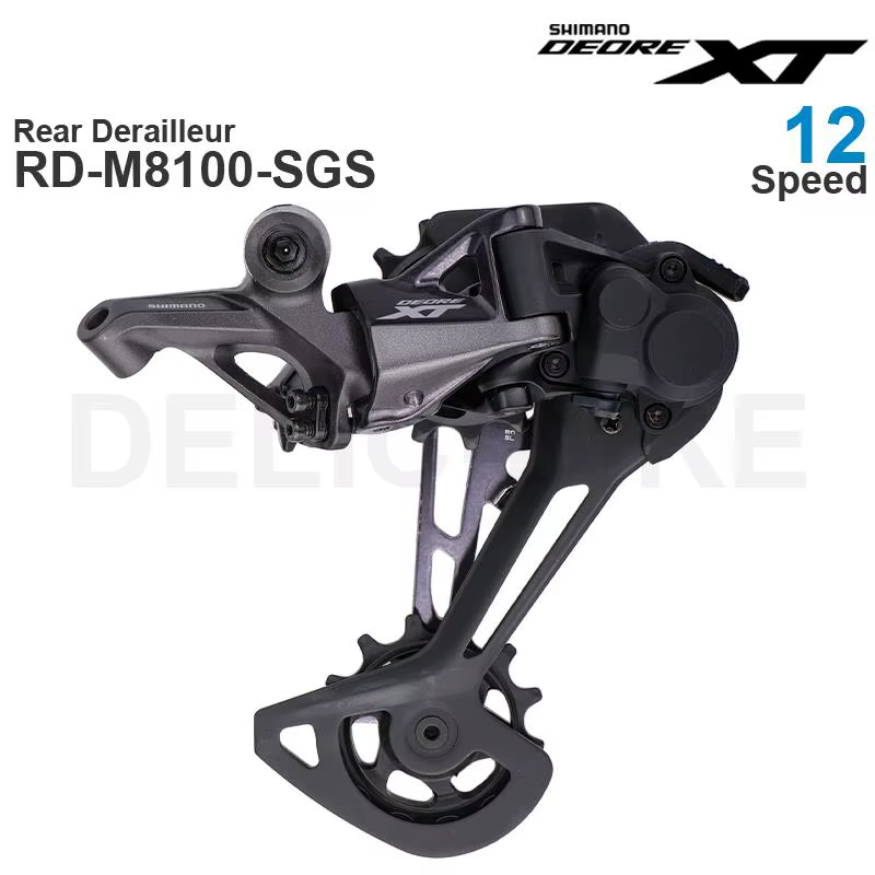 SHIMANO XT RD-M8100 RD DÉTILLEUR ARRIÈRE SGS pour 1x12s 12 vitesses VTT VTT pièces de vélo dérailleu