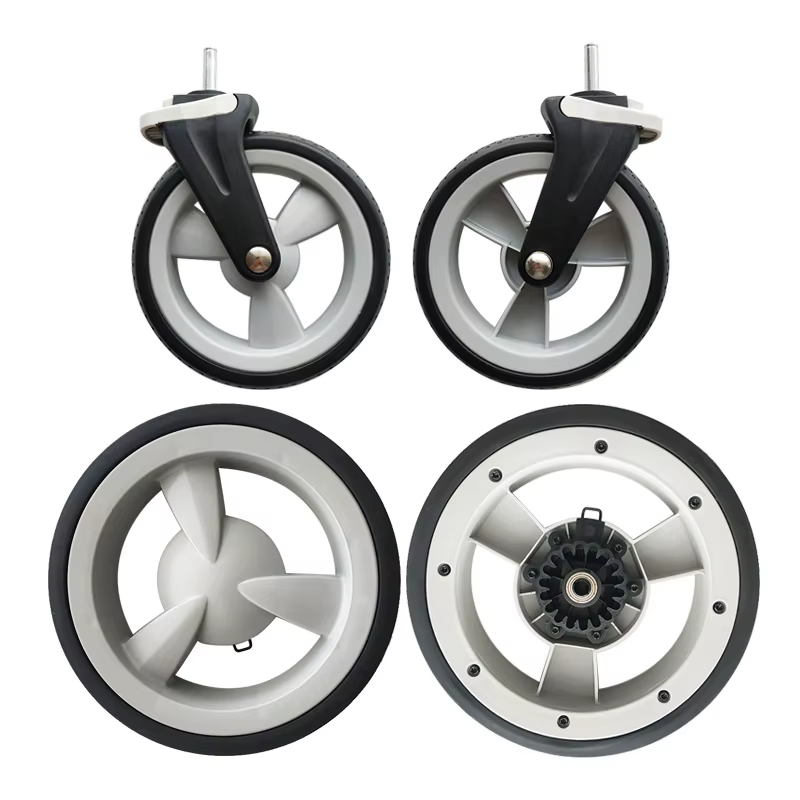 Roues de poussette pour Stokke Xplory V V3 V4 V5 V6 Dsland, roue avant ou arrière, accessoires de re