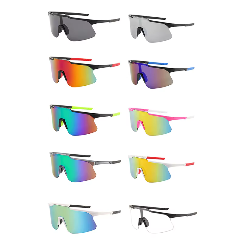 Lunettes de cyclisme Sports de plein air UV400 lunettes de soleil de vélo pour hommes femmes vélo de