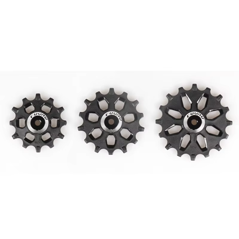 FOVNO – jeu de poulies de dérailleur arrière 12T 14T 16T, Support de roue à dents larges et étroites